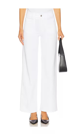 Le Slim Palazzo Modernist Pocket in White | Revolve Clothing (Global)