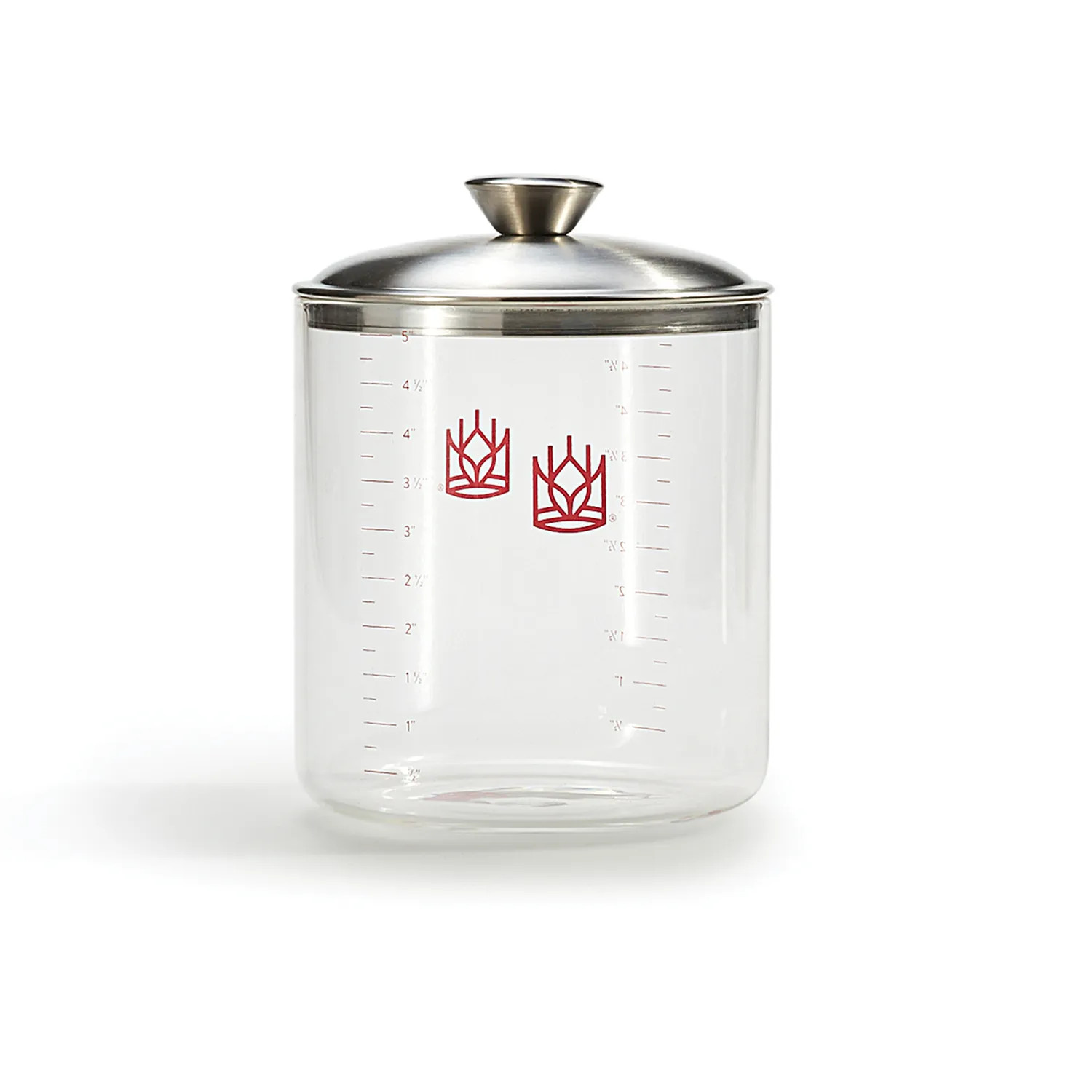 King Arthur Baking Co. Glass Sourdough Crock | Sur La Table