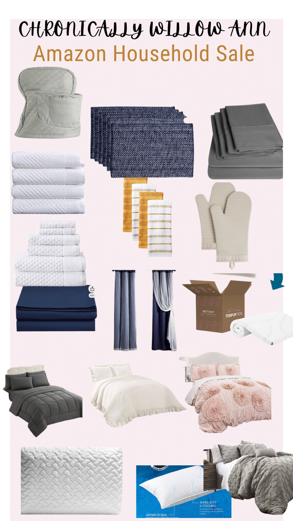 Prime day sale for the best household essentials. These are some of the best and most highly rated household pieces. New sheets, new towels, new bedding , new household protection gorgeous details 

#LTKxPrimeDay #LTKsalealert #LTKhome