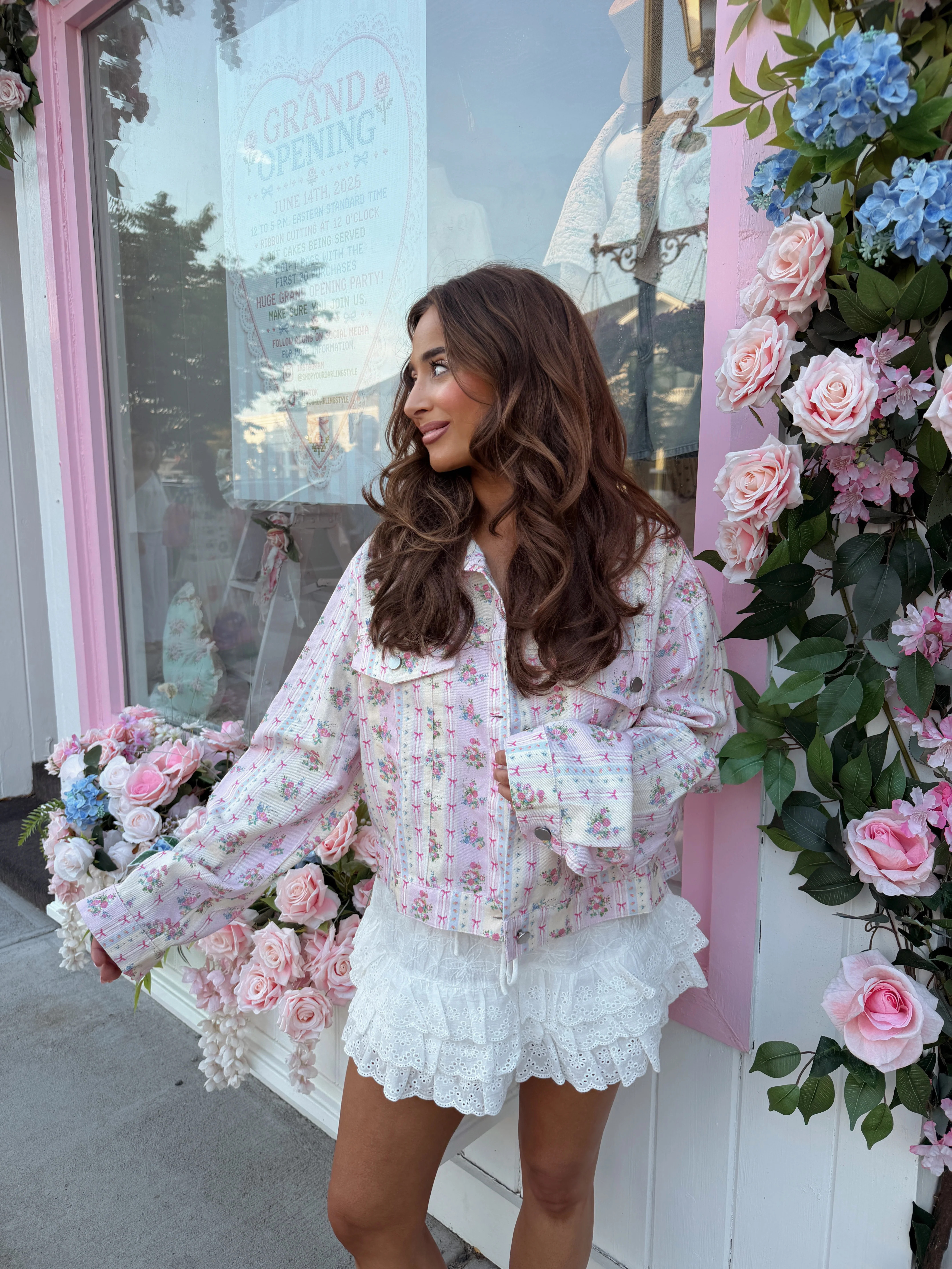 East End Vintage Floral Dreams Denim Jacket RESTOCK | Shop Your Darling Style