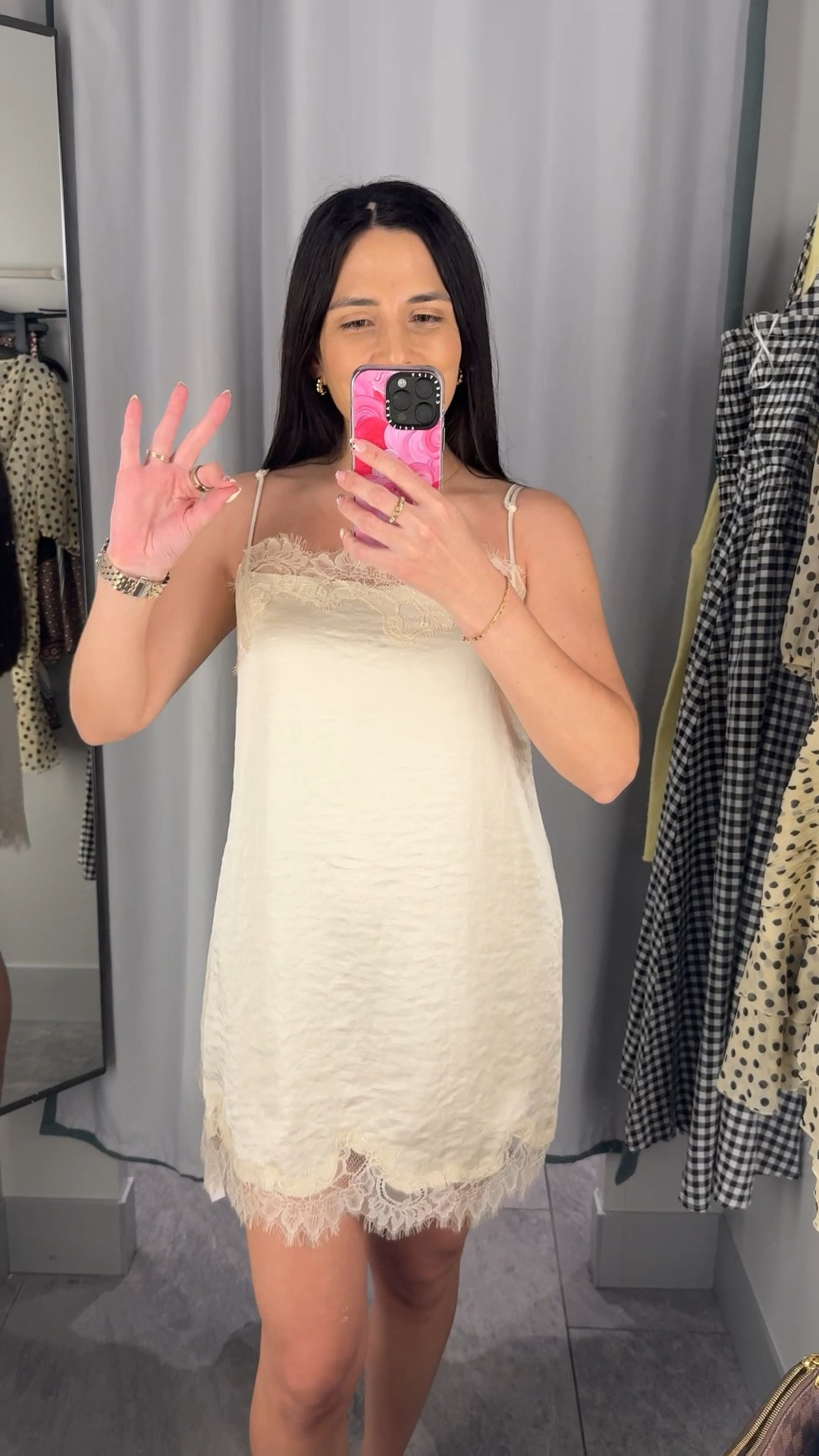 Size S in the dress

#LTKootd #LTKgrwm #LTKSaleAlert