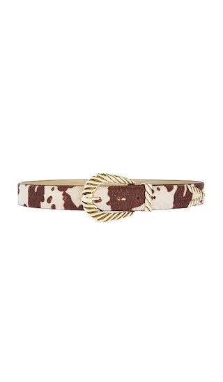 Modern Rodeo Belt in Cow & Gold | Revolve Clothing (Global)