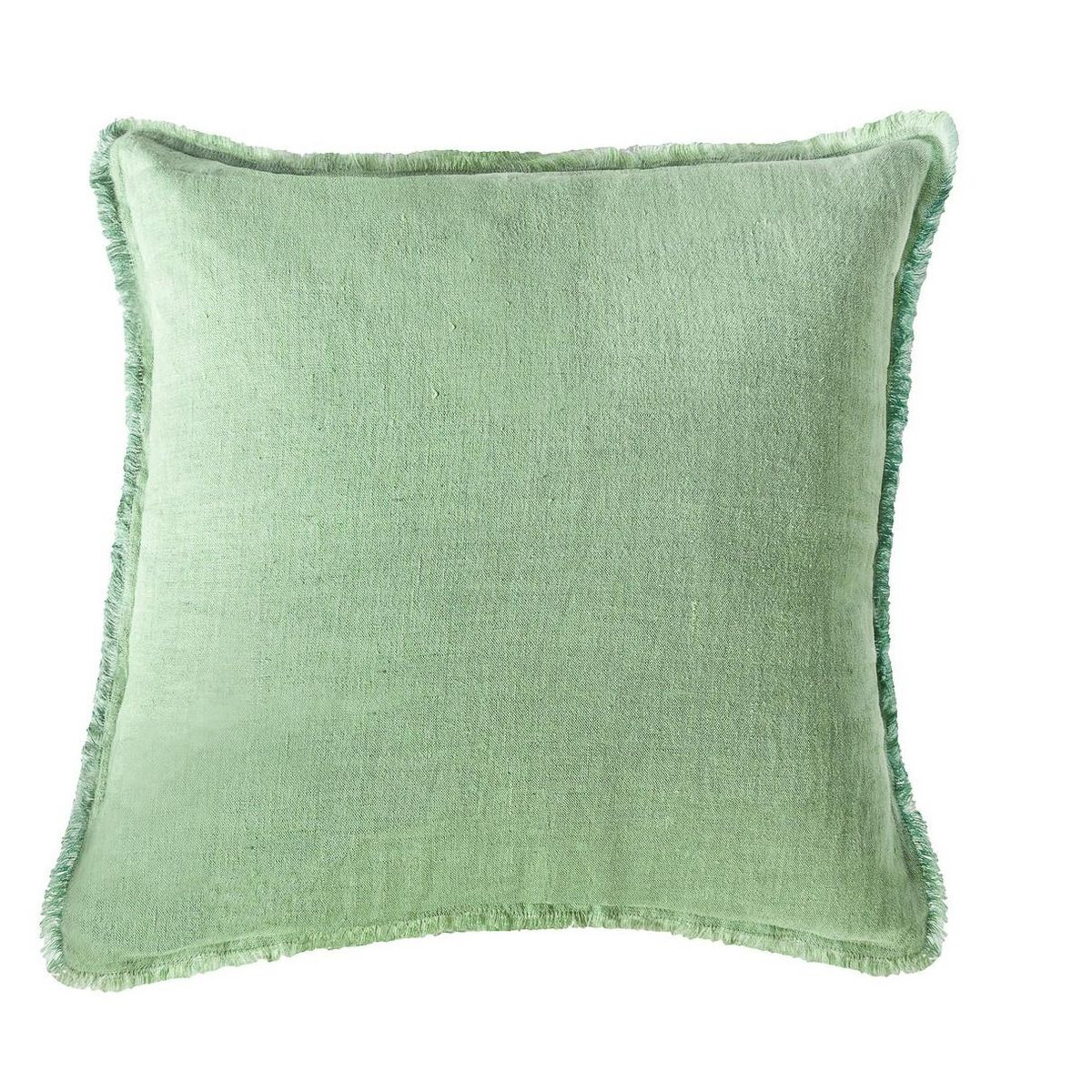 Green Linen Down Alternative Pillow | Target