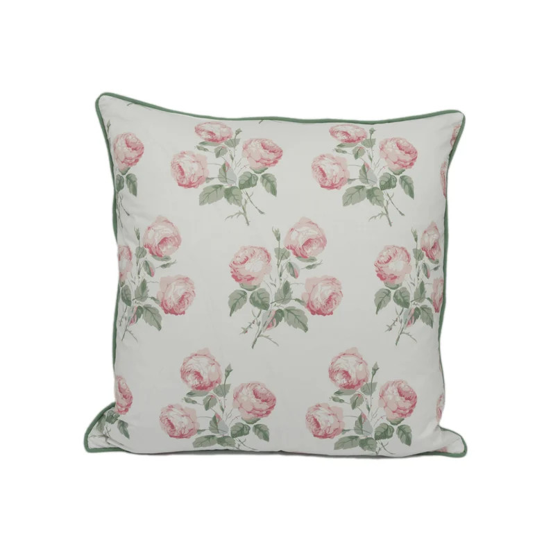 Colefax and Fowler Bowood Pink / Leaf Chintz Classic Iconic Floral Designer Cushion Cover Handmad... | Etsy (US)