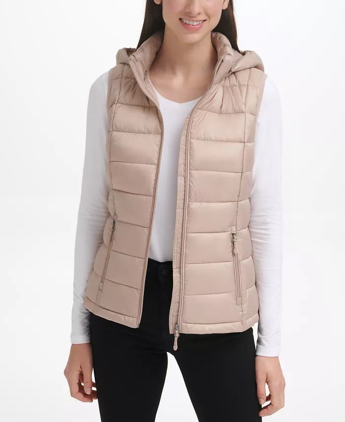 Charter Club Women's Packable Hooded Down Puffer Vest, Created for Macy's & Reviews - Coats & Jac... | Macys (US)