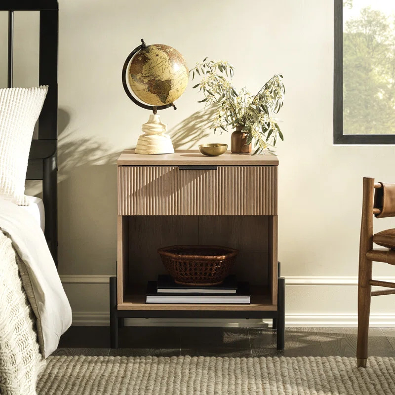 Bracho 1-Drawer Nightstand | Wayfair North America