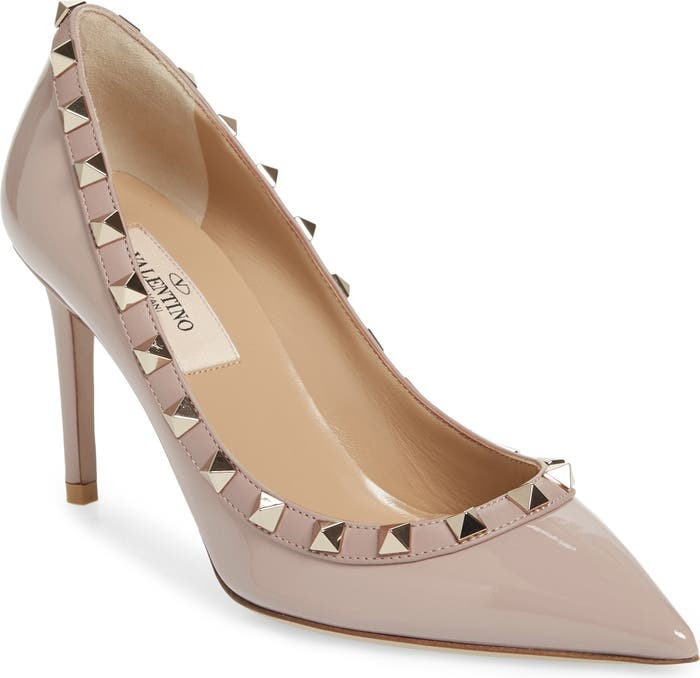 Rockstud Pointed Toe Pump | Nordstrom