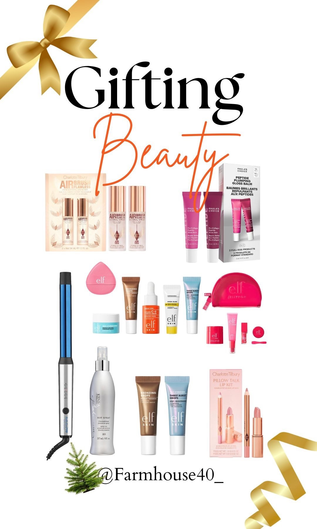 Beauty lovers, assemble! 🎁✨ I pulled together my go-to giftable glam picks — all wrapped up in one gorgeous flat lay to make your holiday shopping way easier. From skincare must-haves to those little luxuries we all adore, these are the treats that never miss.

Tap to shop your favorites and treat someone you love (or yourself… zero judgment here 😉).

✨ Comment BEAUTY and I’ll send the link straight to you!

Hashtags:
#GiftGuide #BeautyGiftGuide #HolidayGifts #BeautyFavorites #GiftIdeasForHer #BeautyMustHaves #HolidayShopping #FlatLayStyle #BeautyEdit #BestOfBeauty #BeautyGifts #StockingStuffers #GiftInspo #ShopWithMe #Farmhouse40

#LTKHoliday #LTKGiftGuide #LTKBeauty