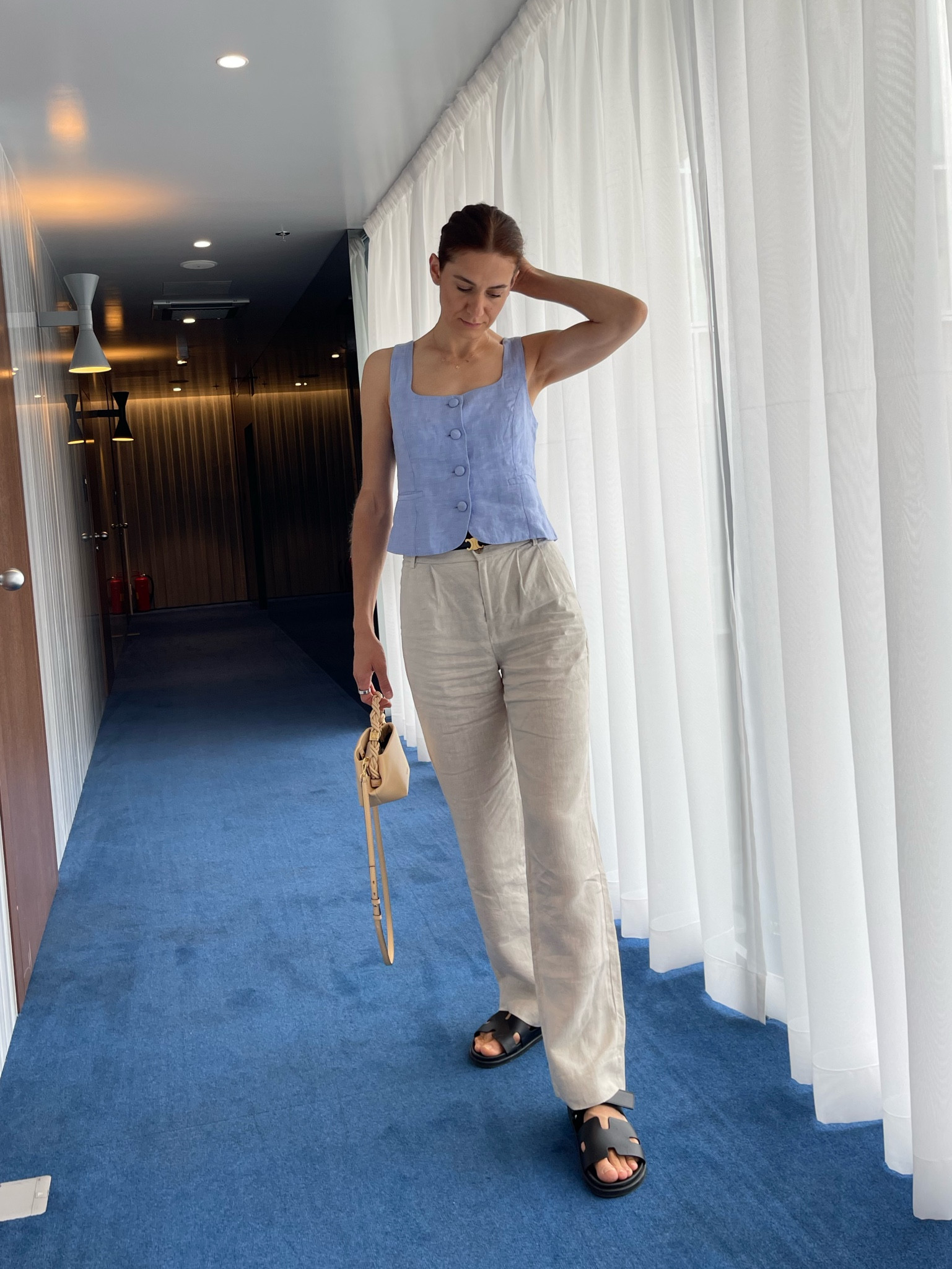 Favorite linen top and pants for the summer + accessories : comfy sandals, chic belts, cross body mini bags 

#LTKSummerSales 

#LTKStyleTip #LTKSeasonal