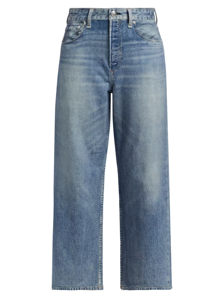 rag & bone Miramar Andi Wide Leg Jeans | Saks Fifth Avenue | Saks Fifth Avenue