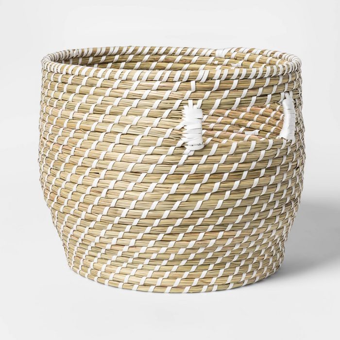 Coiled Straw Round Basket - Opalhouse™ | Target