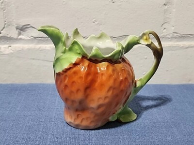 ROYAL BAYREUTH ● STRAWBERRY PATTERN CREAMER ●ART NOUVEAU STYLING●BLUE MAKER MARK  | eBay | eBay US