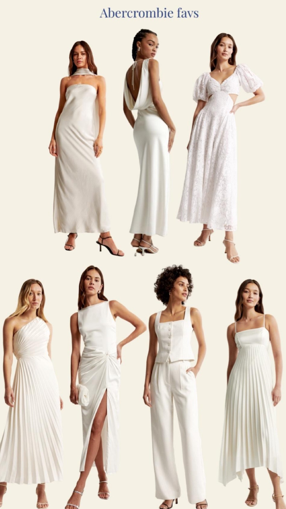 @Abercrombie wedding shop is SO GOOD!
Stunning options for wedding guest, shower guest and bridal related occasions!
I'm 5'6 and wear a xs.
Regular length fit me best especially when I added a little kitten heel!

#LTKwedding #LTKstyletip