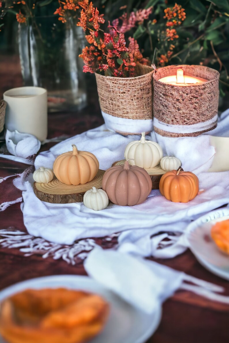 Pumpkin Shaped Large Candle,pumpkin Spice Latte,halloween Candles,autumn Candle,autumn Gift,fall ... | Etsy (US)