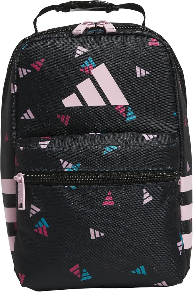 adidas Santiago Lunch Bag Cooler for Women and Men, Insulated Food Container Box with Mesh Pocket... | Amazon (US)
