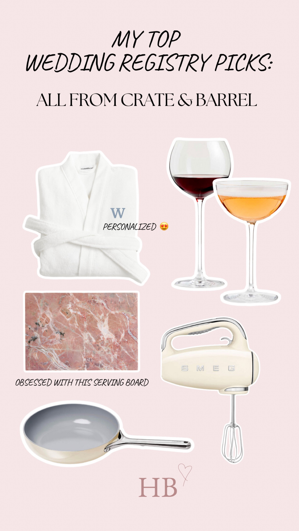 A few of my top pick items from my #CrateandBarrel wedding registry! #CrateWeddings #CratePartner 

#LTKSeasonal #LTKHome #LTKWedding