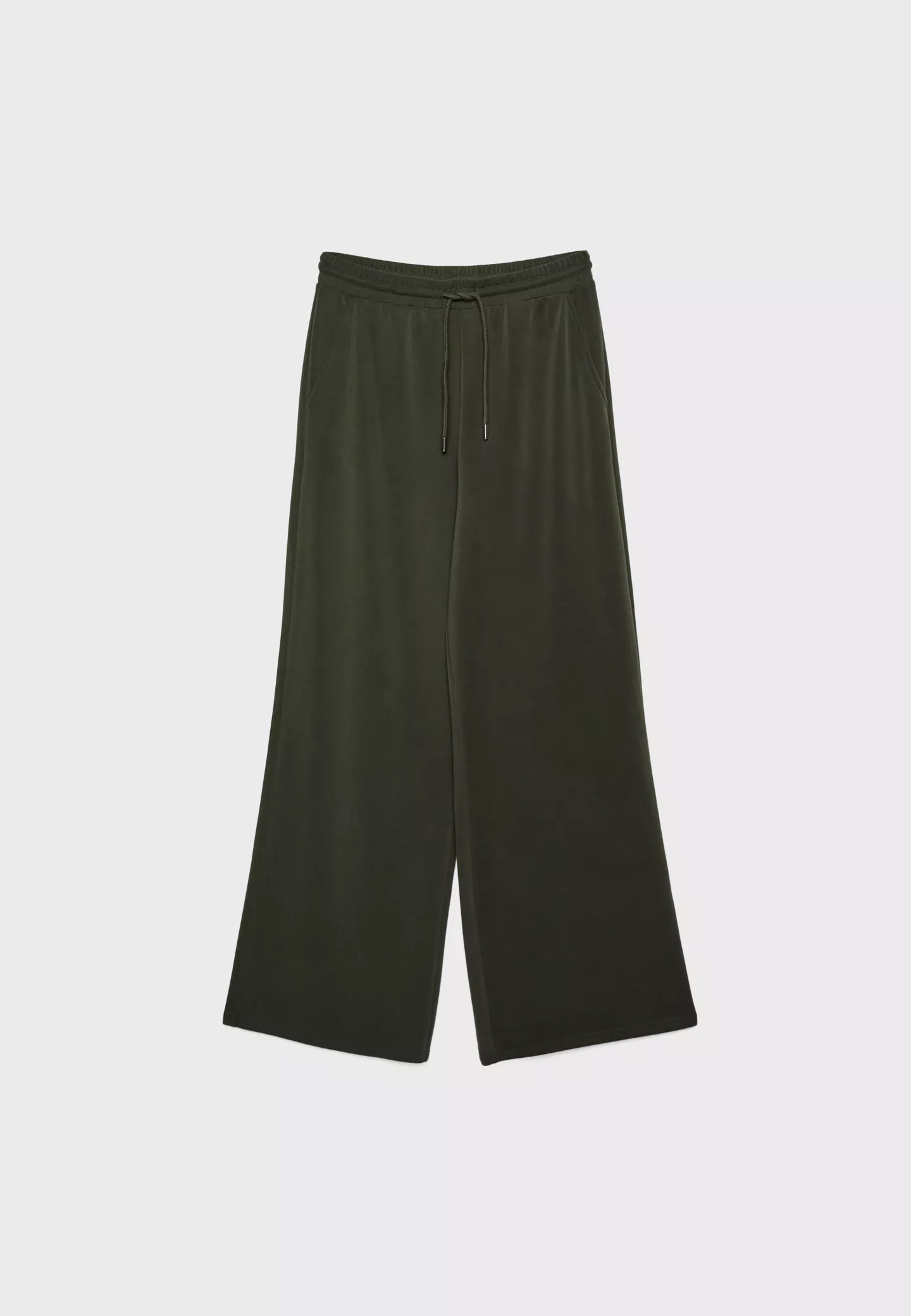 Soft-Touch palazzo Jogger Trousers | Stradivarius (UK)