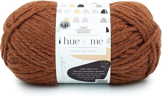 Lion Brand Saffron Yarn HUE | Amazon (US)