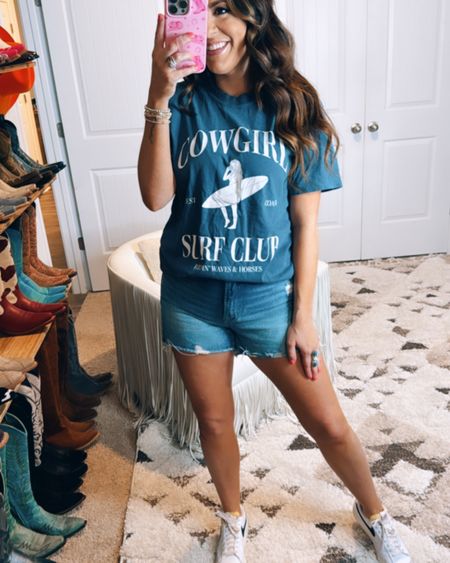 Costal cowgirl tees - travel - casual outfit ideas from digital cowgirl 

#LTKStyleTip #LTKTravel #LTKFindsUnder50