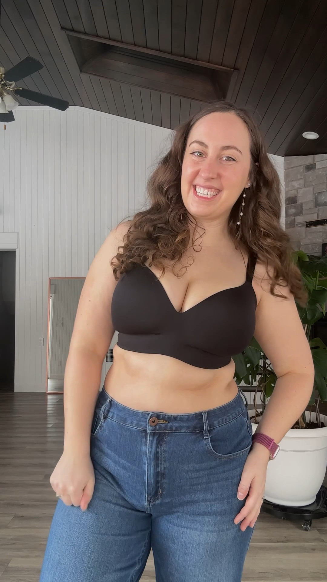 Take it from me - you NEED to try this bra! The Wingwoman Contour Bra is one of the bestselling bras from knix and for good reason! It features molded cups to shape your chest without any flimsy removable padding and offers fully wireless lift + support! I love how this bra makes my boobs look, and I especially love how comfortable it feels all day long! If you are in the market for a new bra or you want to try a wireless bra that really lifts you up, I cannot recommend it enough! I am wearing a size 34G in this bra which is my usual size 💕

#LTKSeasonal #LTKMidsize #LTKWorkwear