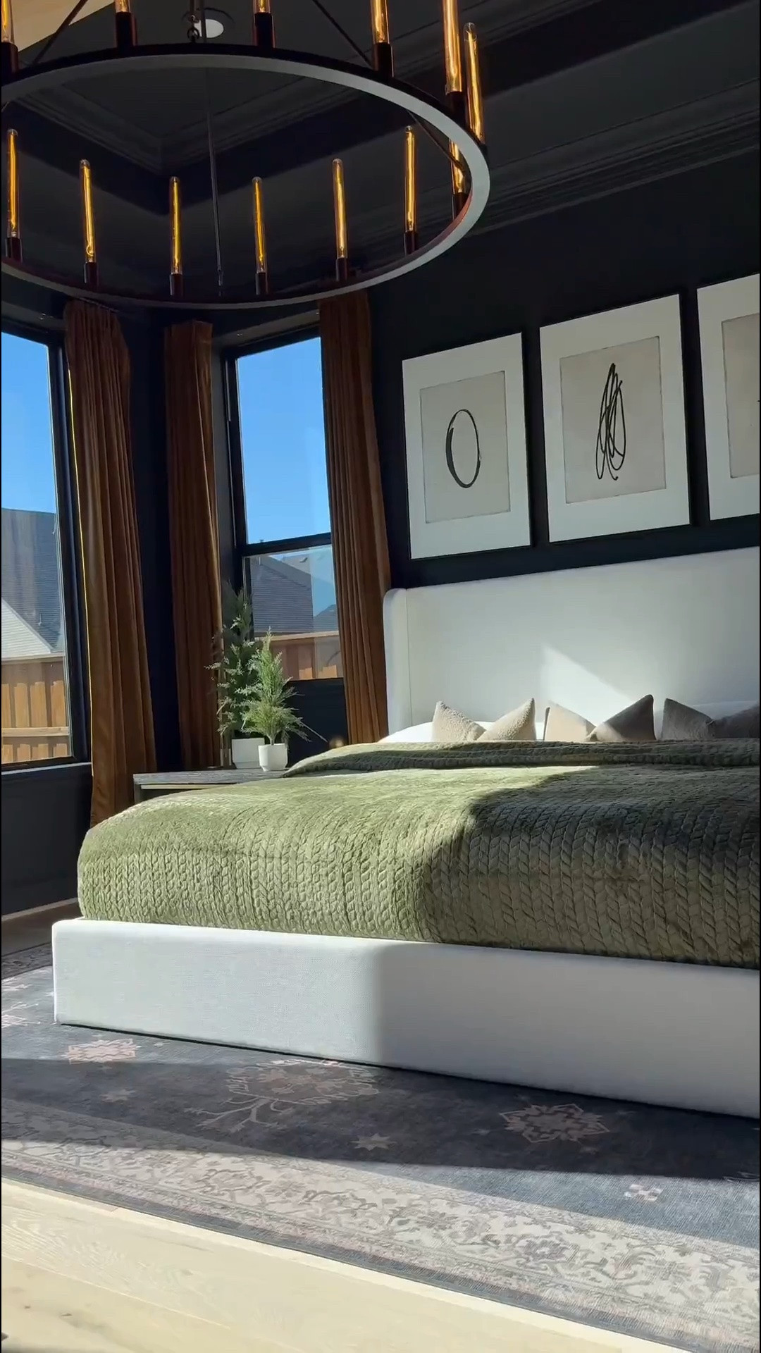 Still absolutely swooning over this bed 😍 Had to bring the same vibe to my Primary Bedroom too! This one’s a King, while my guest bedroom has the Queen version—both are total showstoppers.

The space is still coming together, and I’m already dreaming of adding brass picture lights over the artwork to elevate it even more ✨

Ready to start your bedroom decoration journey? I’ve linked all the items here for easy, hassle-free shopping—tap to grab your favorites and transform your space today!

#BedroomGoals #HomeDecor #BedroomInspo #InteriorDesign #EasyShopping
