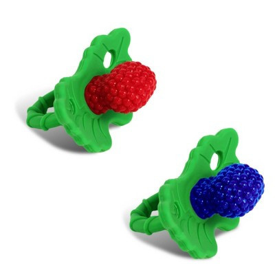 Razbaby RaZberry Teethers - 2pk - Red/Blue | Target