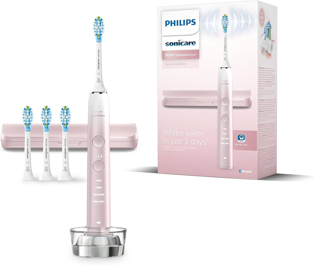 Philips Sonicare DiamondClean Elektrische Zahnbürste, 9000er Serie, Sonderedition – Schallzahn... | Amazon (DE)