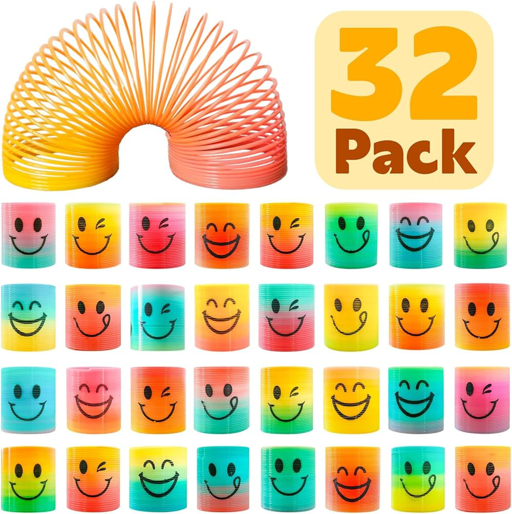 Cocurb 32 Pcs Mini Spring Party Favors for Kids 4 to 8 Fun Goodie Bag Stuffers for Birthdays, Cla... | Amazon (US)
