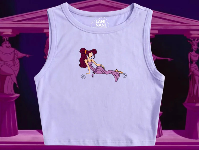 Meg Crop Tank| Hercules Crop Tank | Zero to Hero | Disney Crop Tank | Etsy (US)