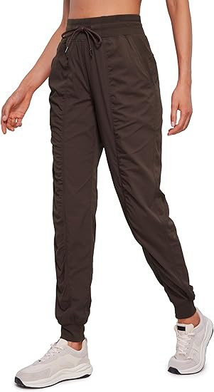 CRZ YOGA Lightweight Workout Joggers for Women 26"/28.5" High Waisted Outdoor Running Casual Trac... | Amazon (US)