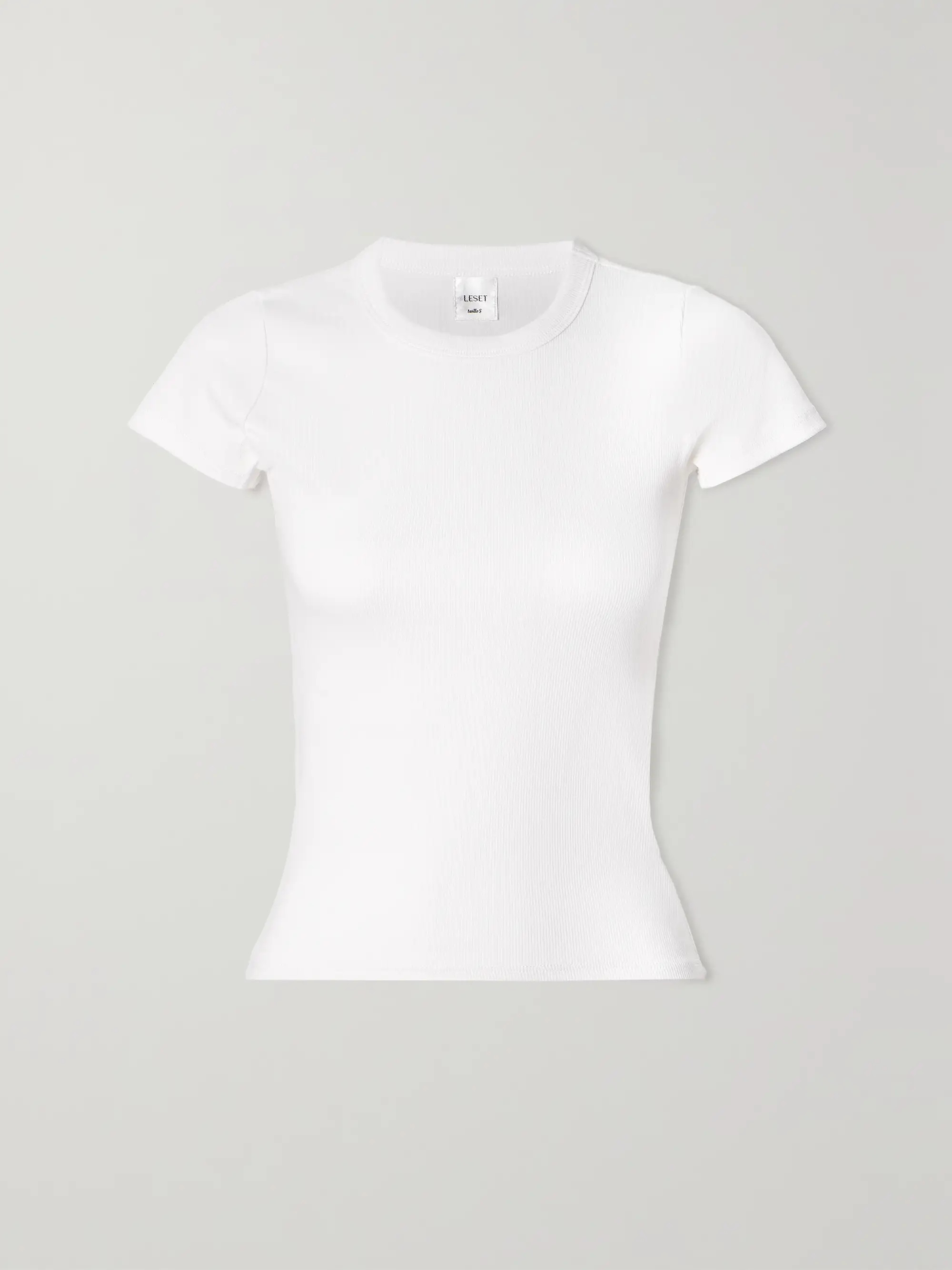 Kelly ribbed stretch-cotton jersey T-Shirt | NET-A-PORTER (UK & EU)