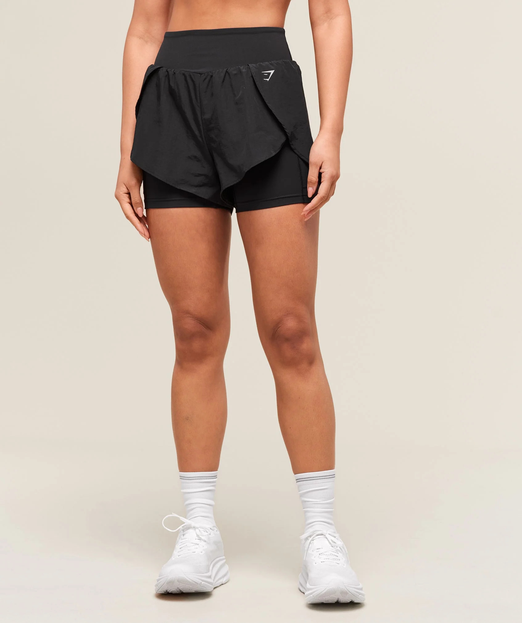 Gymshark Running 2-in-1 Shorts - Black | Gymshark UK
