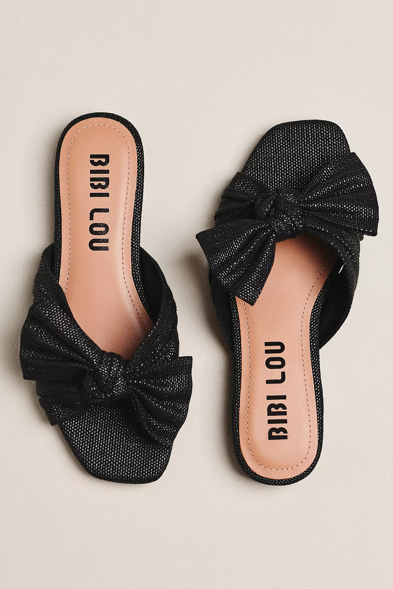 Bibi Lou Karsie Square-Toe Slide Sandals | Anthropologie (US)