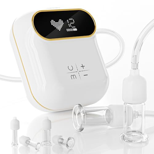 Rolevin 6Pcs Electric Facial Cupping Therapy Set Glass, 3 in 1 Gua Sha Facial Tools Face Cupping Massage for Eye Neck Skin Care, 3 Size Vacuum Suction Cups for Cellulite, Puffiness Reduction | Amazon (US)