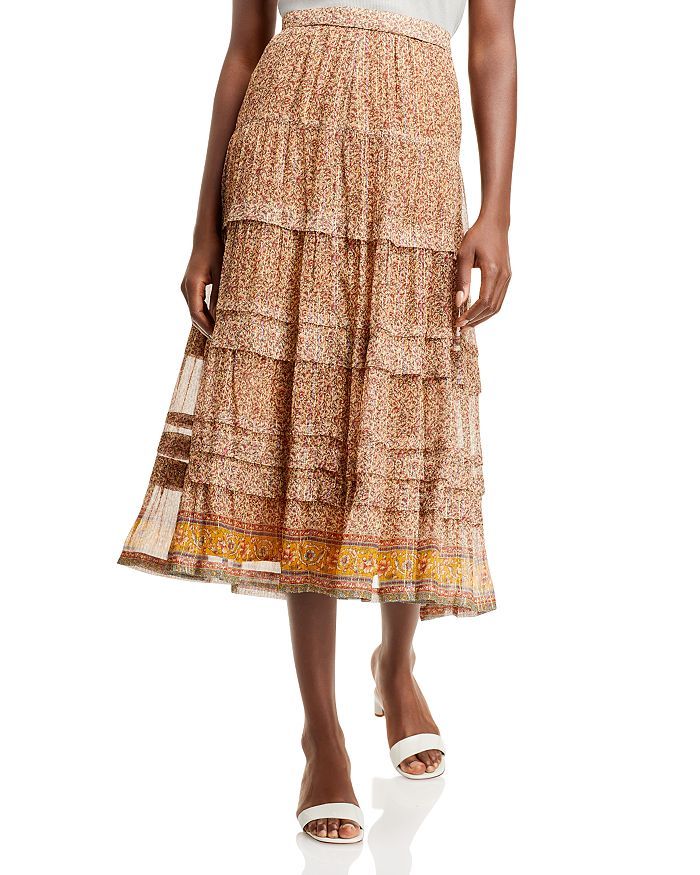 Speranza Printed Tiered Midi Skirt | Bloomingdale's (US)