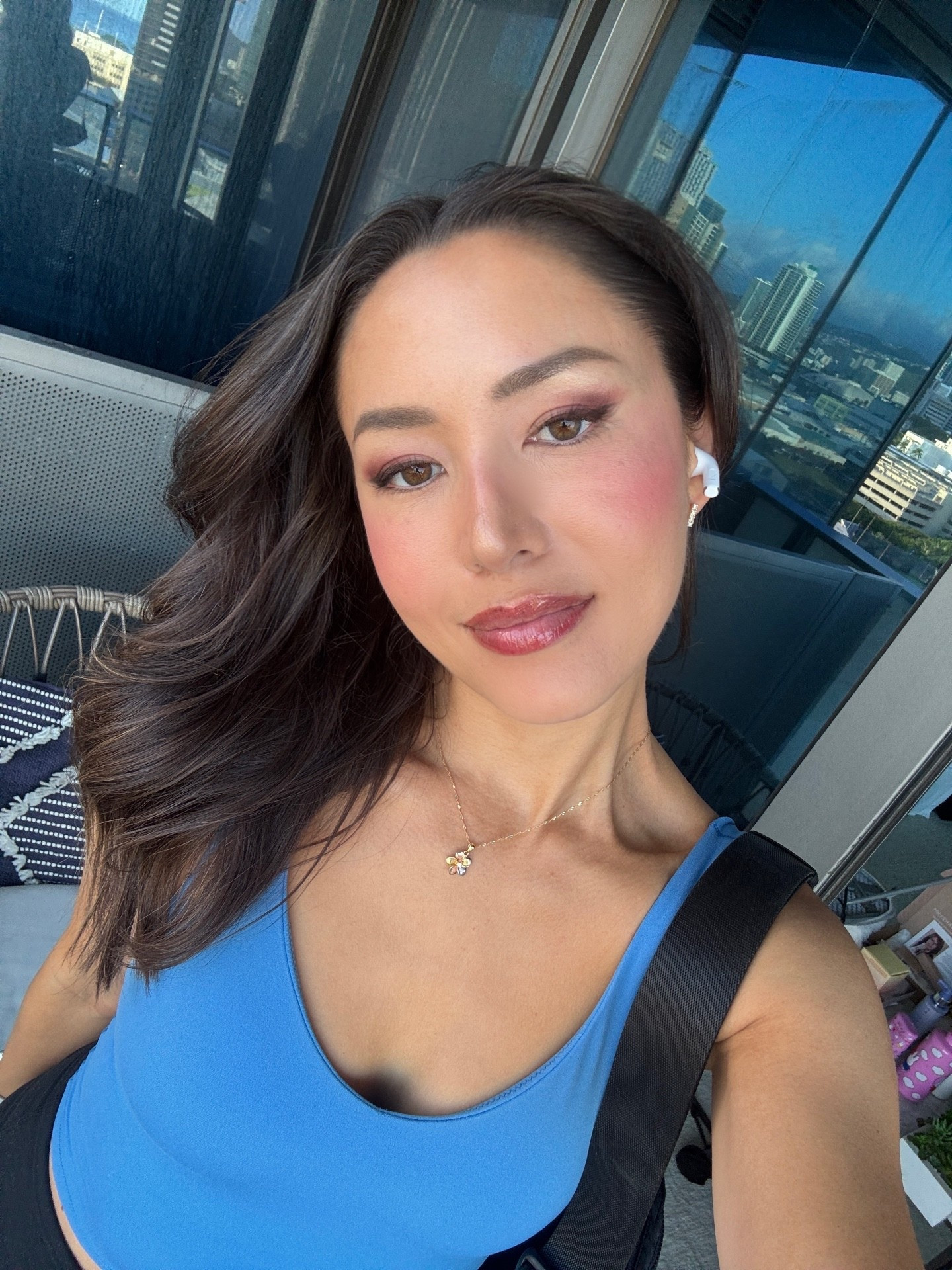 Just finished a workout! This workout top is sooo comfortable and the best Align dupe!  Tried a new lip stain in Romance shade - I like it! Also obsessed with my new deodorant in refillable packaging - the scent Honey and cactus flower is to die for

#LTKdayinmylife #LTKBeauty #LTKgrwm