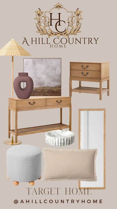 Shop new collection from threshold at target! 

Follow me @ahillcountryhome for daily shopping trips and styling tips 

Studio McGee, framed landscape wall art, standing mirror, standing lamp, ottoman, console table, nightstand, marble ribbed tray, home decor, target home, target finds 

#LTKSeasonal #LTKhome #LTKstyletip