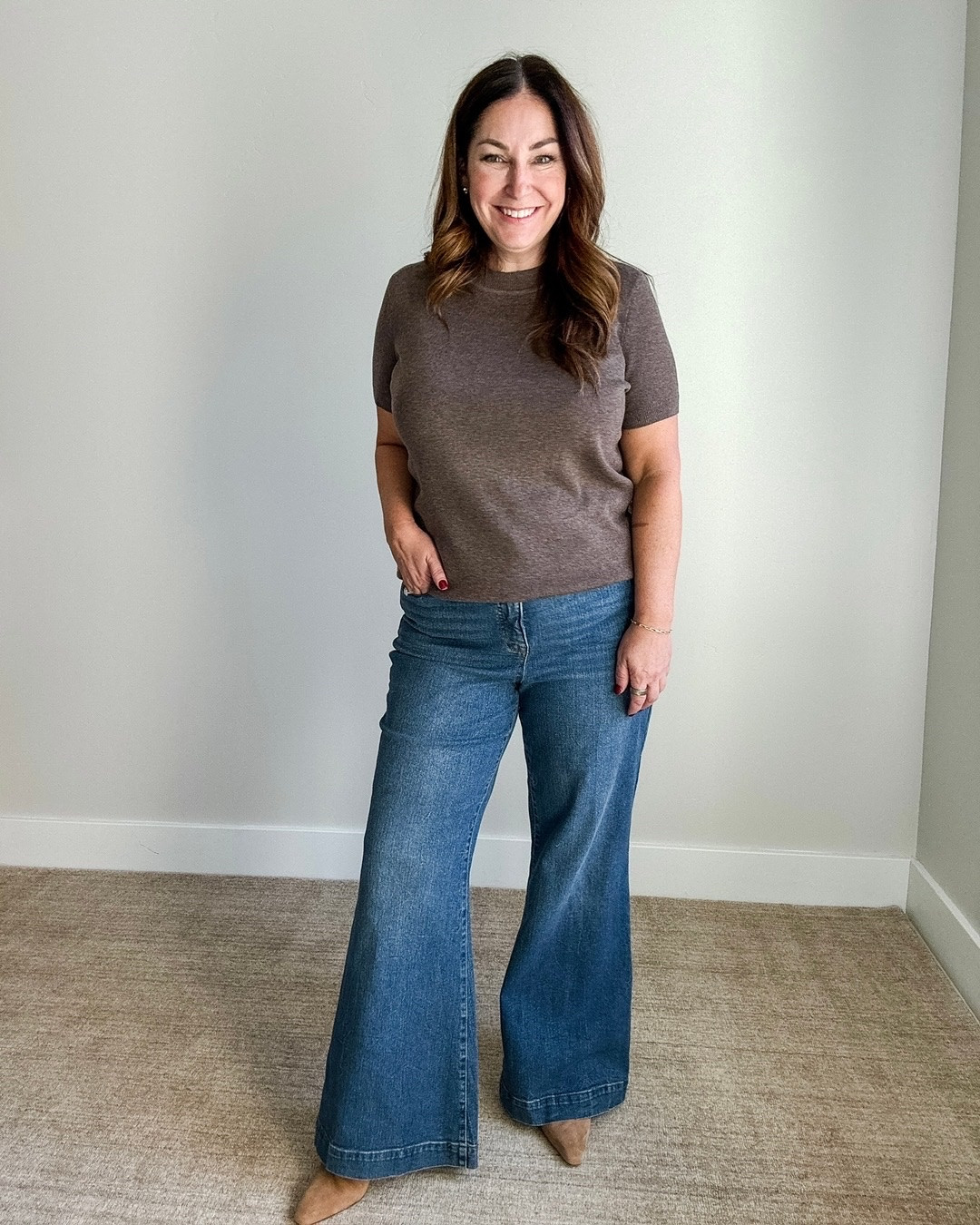Fall Midsize Everyday Casual Outfit #midsizejeans #budgetfriendlyoutfit #amazonfashion #fallsweater 

 #LTKOver40 #LTKMidsize #LTKFindsUnder50