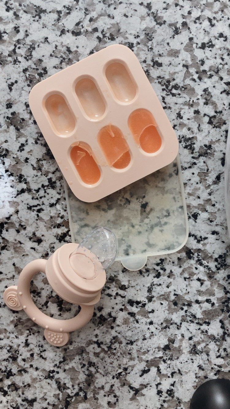 These teether pops are helping my baby with teething so much! I love to freeze fresh fruit and vegetable juice or smoothies into the molds. He loves them!  

 

#LTKmomlife #LTKHome #LTKBaby