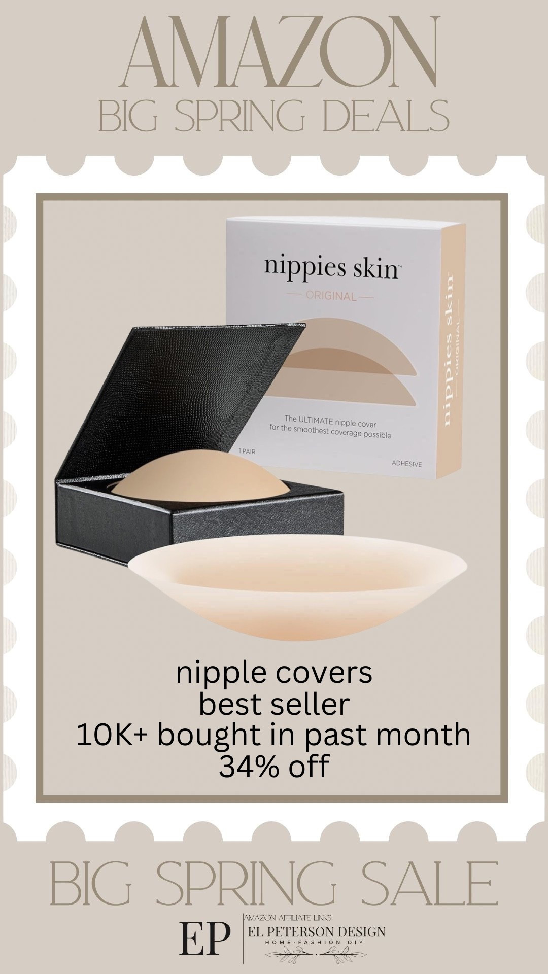 Amazon Big Spring Sale
Nipple covers 

#LTKSaleAlert