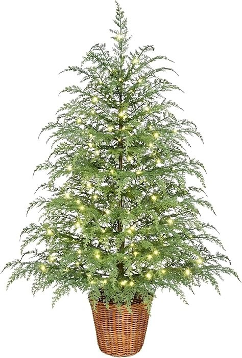My Texas House Christmas Tree,2/3 Feet Plant Fertilizer Indoor Potted Plants,Cypress Christmas Tr... | Amazon (US)