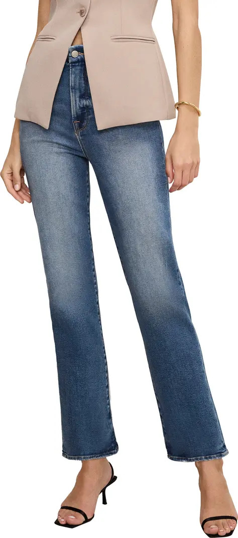 Good Boy High Waist Ankle Straight Leg Jeans | Nordstrom