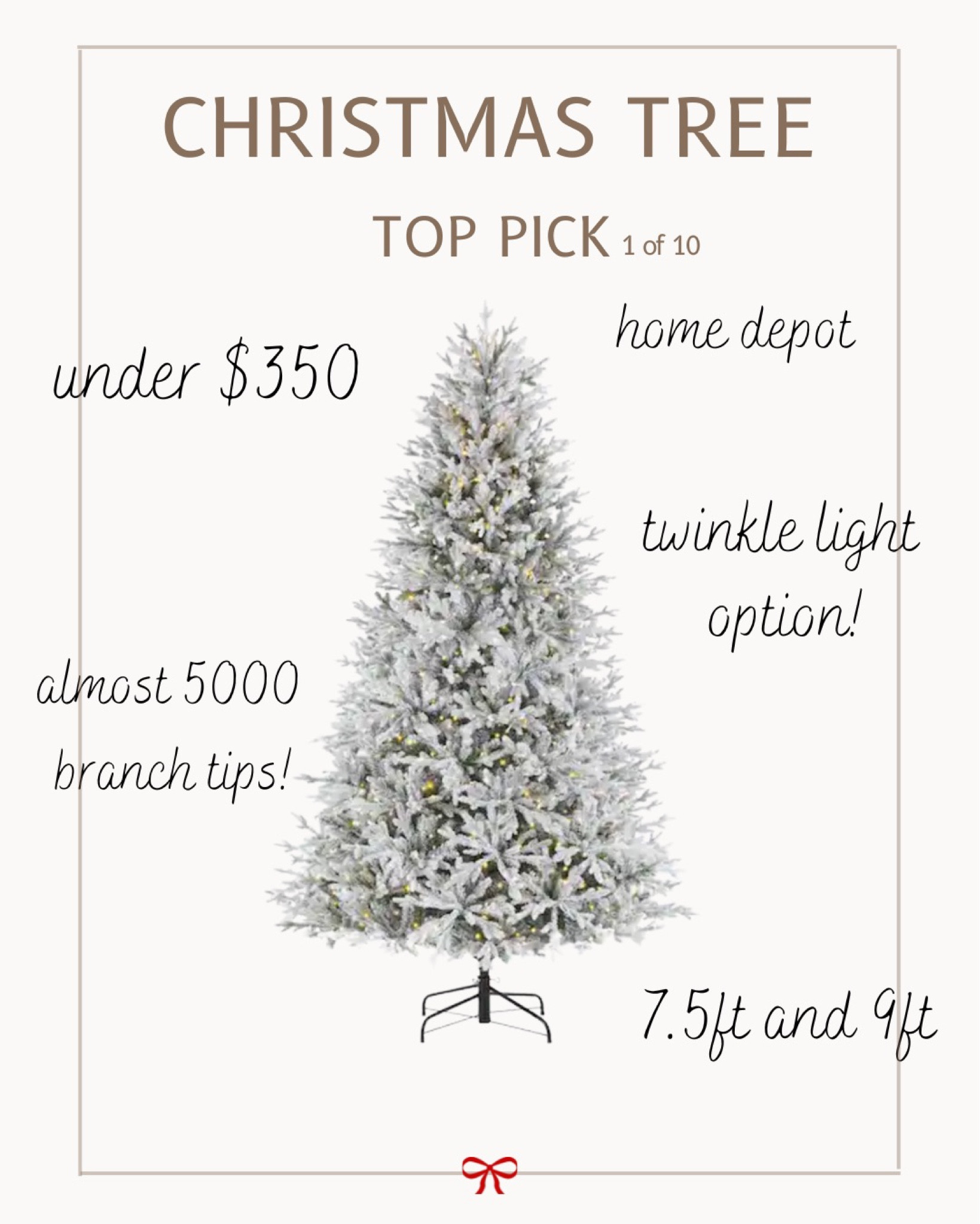This Home Depot Christmas Tree rivals King of Christmas, is an amazing price, comes in 7.5ft and 9ft, and looks so expensive! 

#LTKhome #LTKHoliday #LTKSeasonal