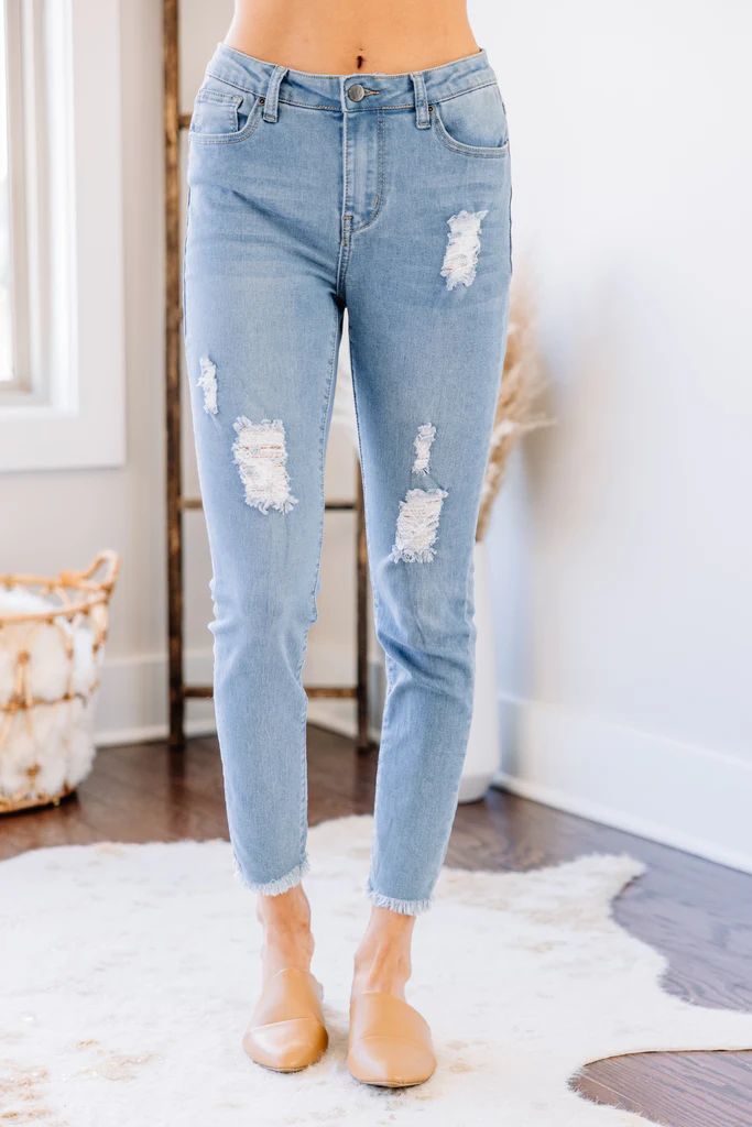 If It's Meant To Be Medium Wash Skinny Jeans | The Mint Julep Boutique