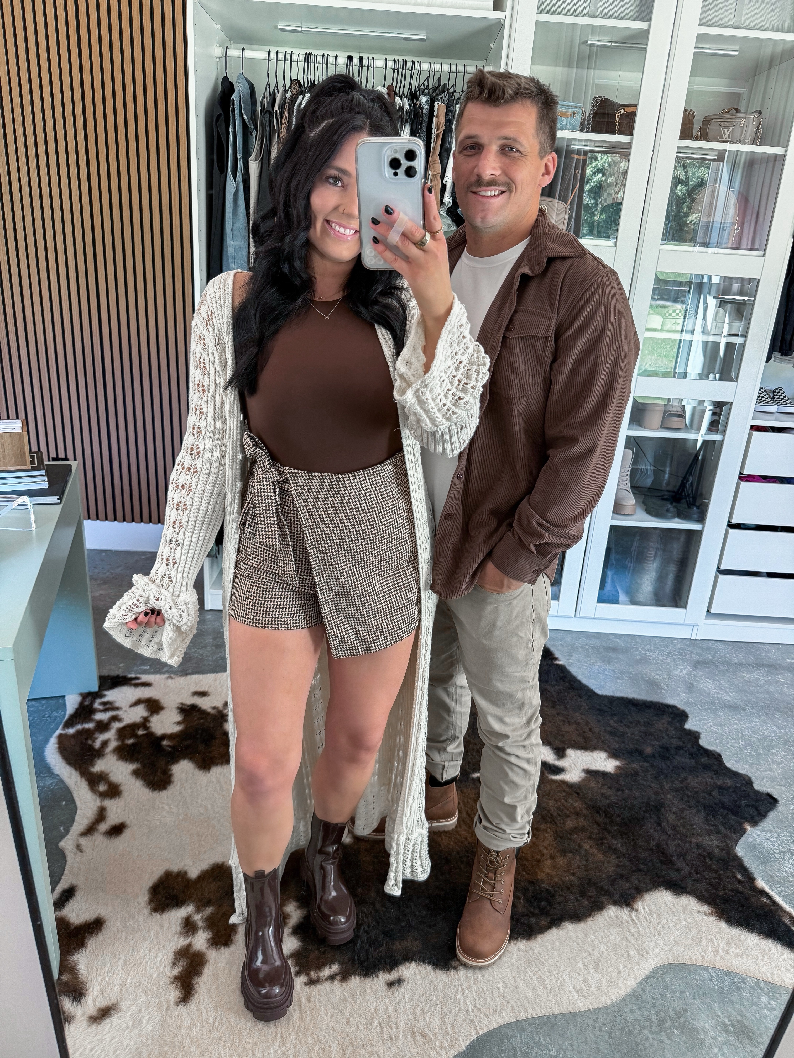 Fall Date Night Look for Couples 🍁

Me:
Bodysuit - small
Cardigan - small
Skort - wearing a small but need a medium

Another great fall look for a cute date night! 🤎 This crochet cardigan is SO PRETTY and gives me all the boho vibes! A total must have in my opinion!

 

 #LTKSeasonal #LTKShoeCrush #LTKMens
