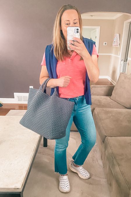 Easy breezy. You can elevate any outfit just by adding a few accessories like a sweater over the shoulders. 

Tote bag, summer outfit, casual

#LTKShoeCrush #LTKStyleTip #LTKFindsUnder100