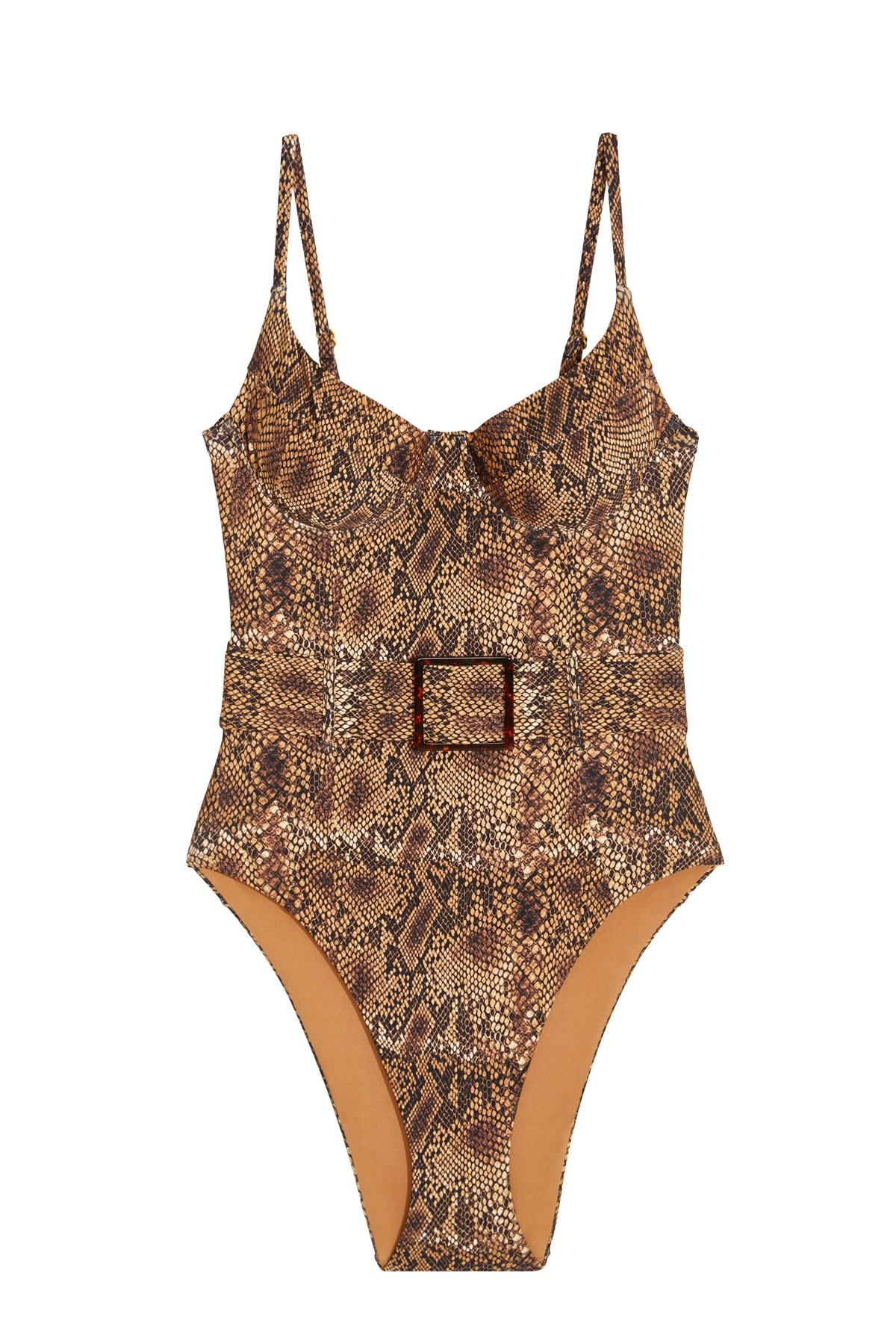 Danielle Python Print One Piece Swimsuit | Everything But Water