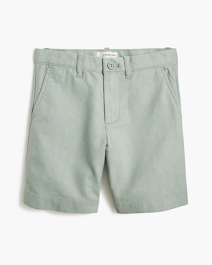 Boys' linen-blend short | J.Crew Factory