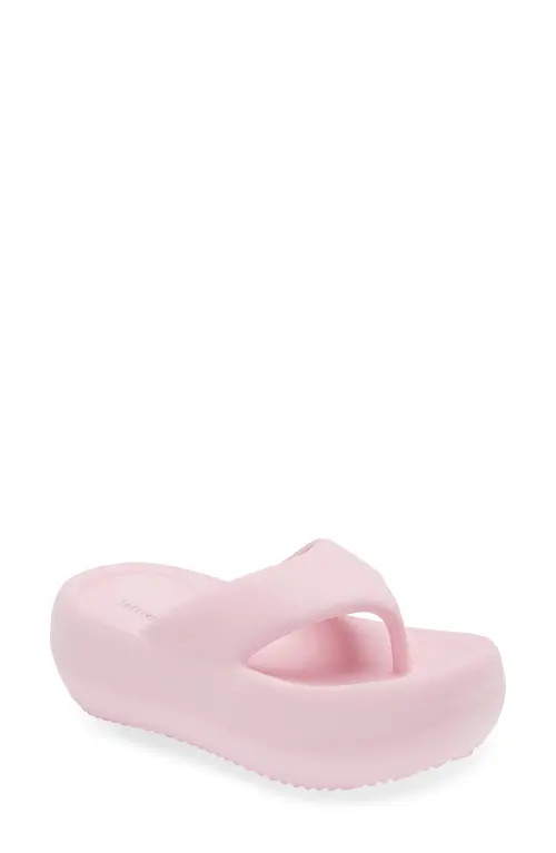 Jeffrey Campbell Chillaxin Platform Flip Flop in Pink at Nordstrom, Size 6 | Nordstrom