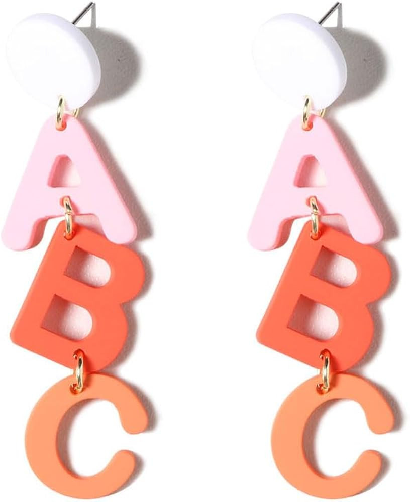 Teacher Earrings for Women Trendy, Teacher Appreciation Gifts Valentines Day Birthday Gifts for H... | Amazon (US)